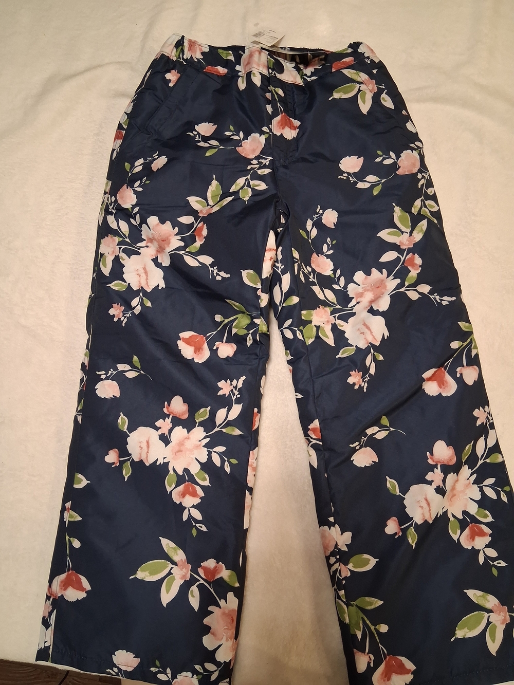 The Children's Place Floral Wide Leg Pants Girls Size 6X/7 NWT